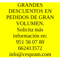 SOLICITE DESCUENTO POR GRANDES COMPRAS.